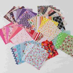 Patchwork Tecido De Costura, Quilt Quadrados, Folhas Quadradas, Material De Pano, Tiras De Tecido Quilting, Pré-Corte - Image 6
