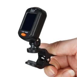 IRIN-T-500 Clip-on afinador de guitarra, display LCD, rotativo, cromático, acústico, baixo, ukulele, iniciante, acessórios - Image 6