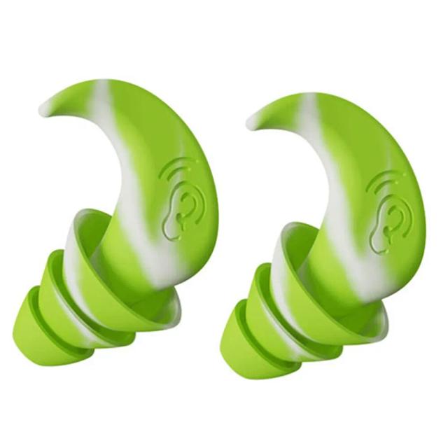 Tampões de Silicone Anti Ruído Impermeáveis para Natação, Surf e Sono Confortável