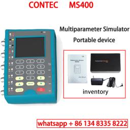 CONTEC MS100 MS200 MS400 SPO2 PR NIBP ECG IBP Simulador de TEMP Simulação biomedica não invasiva Simular máquina - Image 4