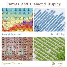 Kits de pintura diy 5d diamante para adultos, arte diamantada da árvore branca da vida, broca completa, iniciantes artesanato para casa - Image 5