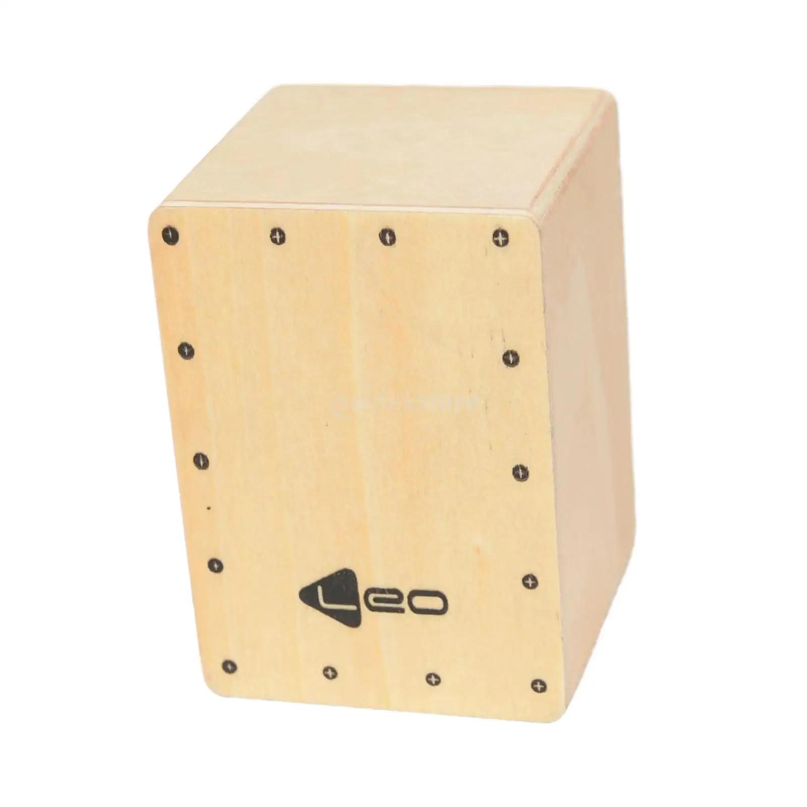 Instrumento de percussão de madeira portátil Viagem Cajon Box Drum Tambor De Mão Compacto para Festa, Casa, Performance de Palco, Feriado - Image 1