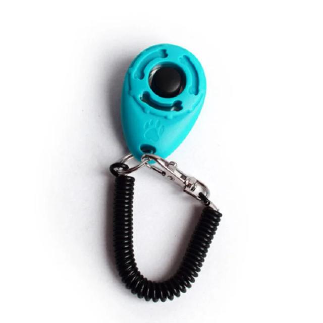Clicker de Treinamento para Pets com Vários Estilos, Correia Ajustável e Som, Ideal para Cães e Gatos