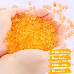 Gel Ball Gun Blaster Recarga Contas De Água De Munição, Arco-íris Crescente Splatrball, 7-8mm, 10000Pcs - Image 3