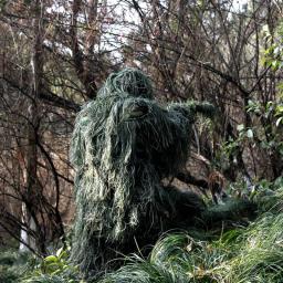 Terno Ghillie tático para caça, Roupas de camuflagem, Traje ao ar livre, Equipamento uniforme, 3D, Deserto, Fatos Selva, Sniper Militar, Floresta - Image 4