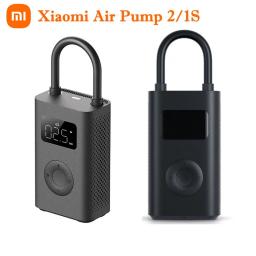 Xiaomi Mijia Bomba De Ar 1S/Bomba 2 Portátil Digital Pneu Detecção De Pressão Inflator Elétrico Para Bicicleta Motocicleta Carro De Futebol - Image 2