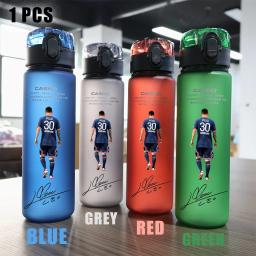 Copo de água esportivo plástico portátil, 560ml, estrela do futebol, vermelho, verde, azul, preto, acampamento ao ar livre, viagem, presente - Image 5