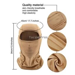 Balaclava camuflada tática, máscara facial completa para caça ao ar livre, bicicleta, ciclismo, bandana, pescoço, combate, airsoft - Image 3