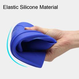 Silicone Professional Scuba Diving Fins para homens e mulheres, Snorkel Swimming Fins, Kids Flippers Equipment Set - Image 4