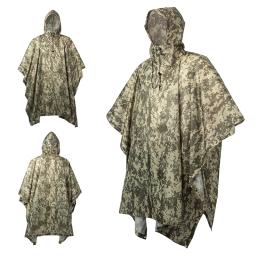 Impermeável Poncho Impermeável Multifuncional Capa De Acampamento, Roupas De Caça, Barraca De Abrigo, Tampa De Emergência - Image 5
