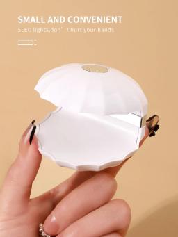 Mini prego lâmpada manicure ferramentas cabine uv led unha gel polonês máquina uv luz para unhas onda de secagem profissional prego-fazer secador - Image 3