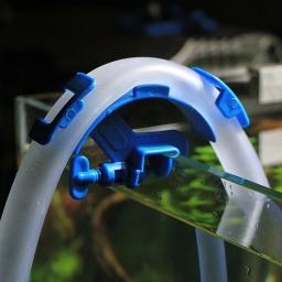Suporte de filtragem de aquário filtro de tubulação de água para montagem tubo tanque de peixes firmemente segure mangueira braçadeira de fixação de tubulação de água ferramenta de aquário - Image 1