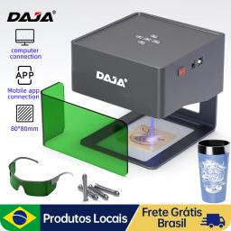 Daja-dj6 gravador a laser para casa, marcador de logotipo para marcenaria, sem fio, bt, controle por aplicativo móvel - Image 1