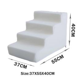 Esponja destacável Pet Ladder para cães e gatos, Pet Stairs Toys, 2, 3, 4 Step, Puppy Ramp, acessórios de escada - Image 2