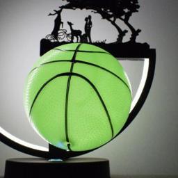 Bola luminosa brilhante de basquete, bola reutilizável com forte aderência, bola de cesta iluminada para jogos internos e externos - Image 3