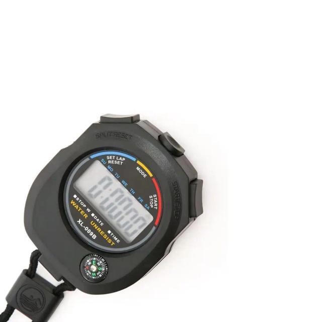 Cronômetro Digital Esportivo LCD à Prova D'água com Alarme e Bússola