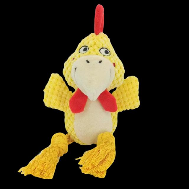 Brinquedo de Pelúcia para Cães Pequenos e Médios - Resistente e Divertido