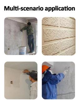 Espátula de aço inoxidável, ferramentas de vedação, alça de plástico, espátula, pintura, massa, canto interno e externo, raspador de massa - Image 3
