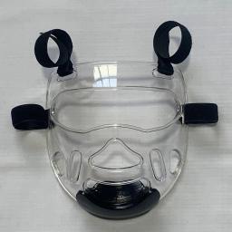 Clear Taekwondo Face Guard para Homens e Mulheres, Capa de Engrenagem Destacável, Protetor De Espessamento, Artes Marciais, Boxe, Engrenagem - Image 5