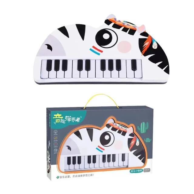Teclado Multifuncional Infantil: Instrumento Eletrônico Educativo com Sons de Animais para Crianças