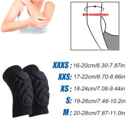 Joelheiras e cotoveleiras para crianças, equipamento protetor macio, joelheira esportiva, skate, futebol, voleibol, ciclismo, criança pequena, 1 par - Image 5