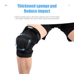 Espessamento Anti Colisão Joelheiras, Strap Proteção Pressão, Voleibol Joelheira, Extreme Sports, Elasticidade Apoio do Joelho - Image 5