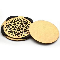 Capa de madeira Soundhole para guitarra, suporte de som, multi tipo, EQ, acústico, folk, 1pc - Image 5