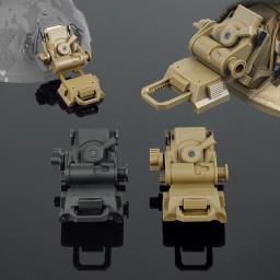 Capacete rápido tático Airsoft e Paintball, L4G24, plástico, montagem ajustável NVG para PVS15 PVS18, GPNVG18, óculos de visão noturna - Image 1