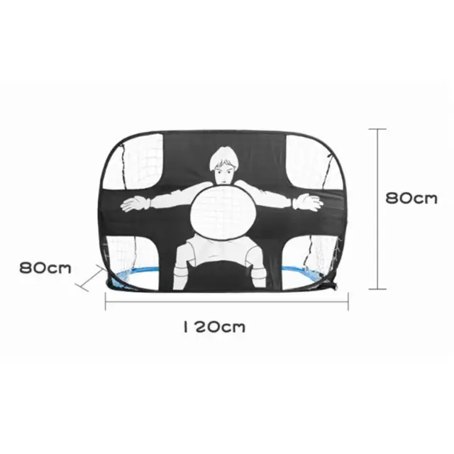 Portão de Futebol Mini para Treinamento de Crianças - Brinquedo Ideal para Escritório ou Ambiente Casual