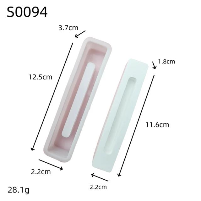 Castiçal Único em Silicone: Molde para DIY de Decoração em Cimento e Gesso