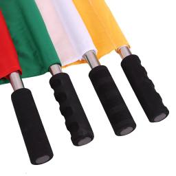 Bandeira do árbitro do futebol para a competição do atletismo, bandeira com indicador de aço, equipamento para o equipamento - Image 4