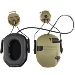 Tiro eletrônico Headset Capacete Montado Versão Caça Pickup e Redução de Ruído Tactical Headset Proteção Auditiva - Image 3