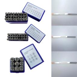 Conjunto de ferramentas de estampagem de metal, 3mm, profissional, fabricação de jóias, gravura, perfurador de aço para jaqueta de couro artesanal, bolsas, sapatos, cinto, carteira - Image 3