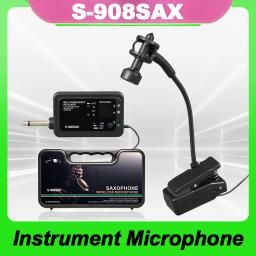 Microfone saxofone sem fio, Instrumento De Sopro, Forte Efeito De Gravação, Boa Qualidade De Som - Image 1
