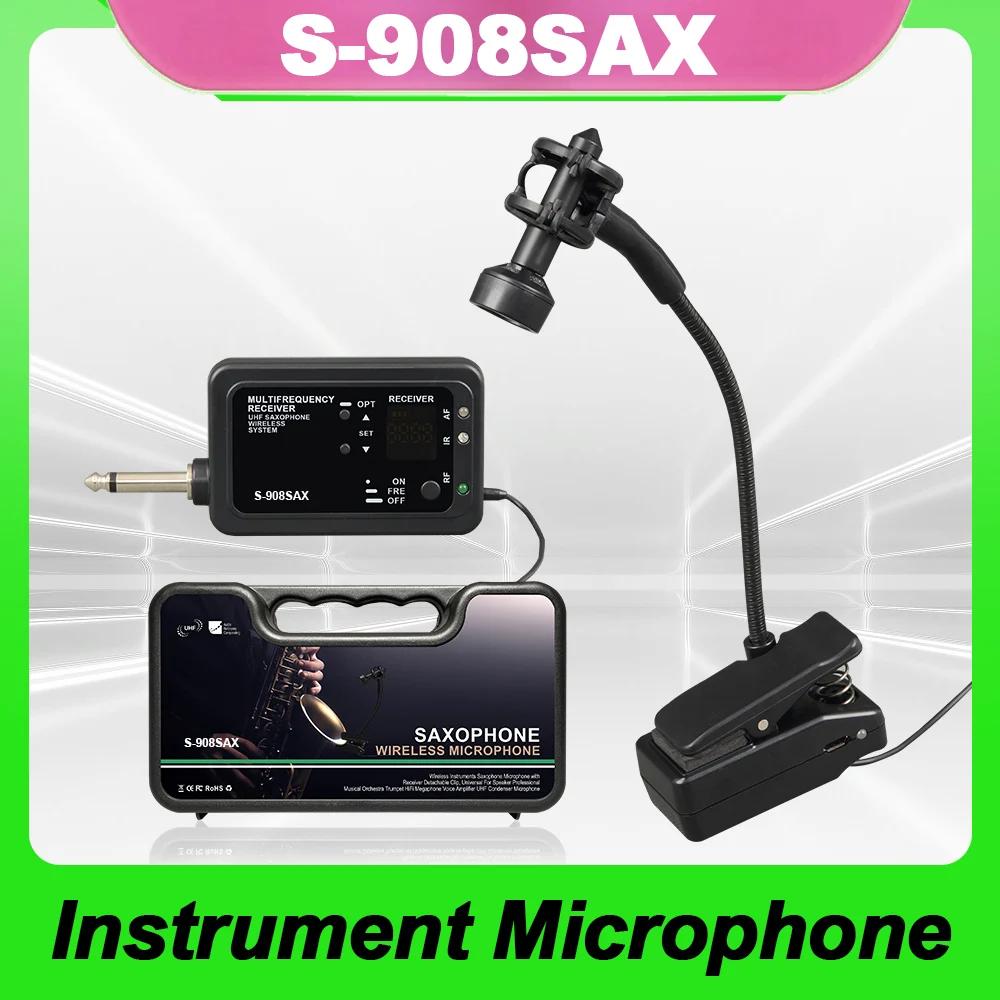 Microfone saxofone sem fio, Instrumento De Sopro, Forte Efeito De Gravação, Boa Qualidade De Som - Image 1