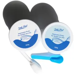 Silicone Putty Mold Making Kit, Sugarcraft Seguro para Alimentos, Moldes Dentários, Borracha Material de Impressão do Solo, Plástico, Resina, 700g - Image 5