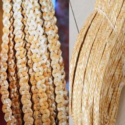 Natural Trigo Straw Weaving Material, Tecelagem Rattan Rope, Home Handmade Artesanato, Knit Repair, Cadeira, Cesta, Mesa, Decoração Móveis, 45 m - Image 2