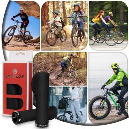 BUCKLOS-Apertos De Borracha Macia Do Guidão Para Mountain Bike, Ergonômico e Confortável, Acessórios De Bicicleta - Image 3