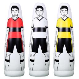 Portátil PVC Football Training Wall Dummy, Footbal Free Kick, Barreira de treinamento para treinamento de chutes grátis, 160cm - Image 4