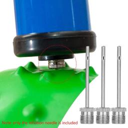 Inflando a agulha para a bola do esporte, pino de bomba de aço inoxidável, adaptador inflável da válvula de ar - Image 6