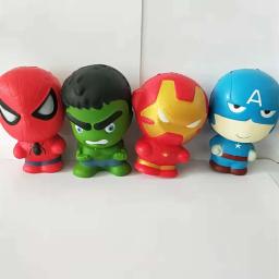 Anime marvel figura boneca brinquedos de descompressão kawaii spiderman lento rebote alívio do estresse brinquedos crianças menina menino presentes - Image 2