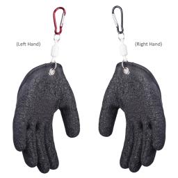 Luvas de captura de látex antiderrapante, luvas de pesca, luvas, mão esquerda e direita, proteger, punção manual, arranhões, caça, luvas, 1pc - Image 3