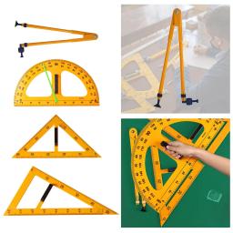 Ferramenta Geometria para Professores, Desenho Matemática, Equipamentos Geométricos, Engenharia - Image 2