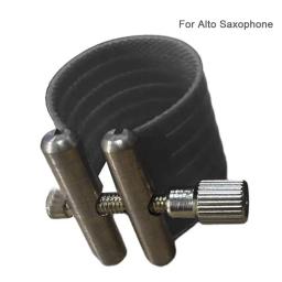1x Saxofone Boquilha PVC Fixador Clipe Ligaduras Para Alto Tenor Sax Soprano Ligadura PVC Perfeito Substituição Acessório - Image 4