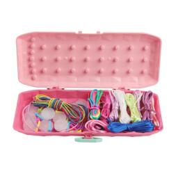 Kit de fazer pulseiras para crianças, amizade, tranças DIY, joias Artes Artesanato Brinquedos, favores de festa para meninas, presente infantil criativo - Image 4