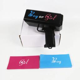 Gênero Revelando Shooter Toy para Meninos e Meninas, Papel Jogando Pulverizador, Revelando Brinquedos - Image 4
