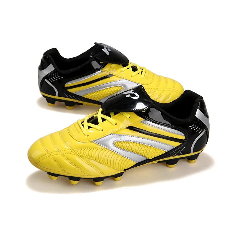 Chuteiras de futebol profissional com renda para homens e meninos, sapatos de futebol, botas de alta qualidade, tênis de grama infantil, sociedade, tamanho 32-45 - Image 1