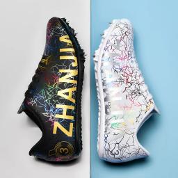 Tênis de atletismo masculino e feminino, tênis de corrida spikes, leve, partida de corrida profissional, tênis atlético de treinamento - Image 1