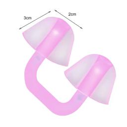 Silicone Natação Nose Plugs, Protetor De Nariz Confortável, Clipe De Nariz À Prova D' Água Reutilizável, Acessórios de Natação Profissional - Image 6