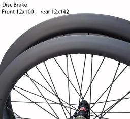 Largura 28mm/30mm 700c freios a disco da bicicleta de estrada roda 45mm fibra carbono sem câmara de ar conjunto roda cerâmica catraca 36t hub - Image 5